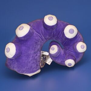 17" inch Wearable Purple Hand Octopus Tentacle Plush With Tags Excellent Cond.